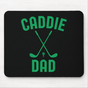 Tapis De Souris Caddie Papa Golf Club Cool Golfing Cute Golfer Dad