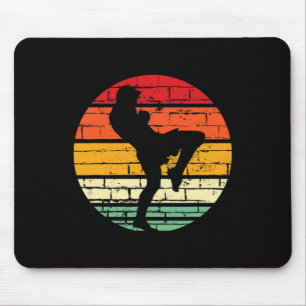 Tapis De Souris Cadeau cool Muay Thai instructeur d'arts martiaux,