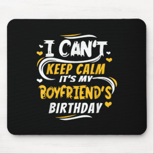 Tapis De Souris Cadeau d'anniversaire Je ne peux pas garder le cal