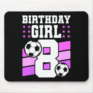 Tapis De Souris Cadeau d'anniversaire pour fille de 8 ans Fête de 
