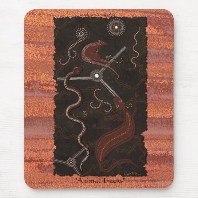 Tapis De Souris Cadeau d'art aborigène australien (Devant)