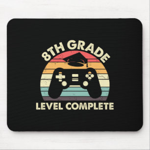 Tapis De Souris Cadeau de 8e année complète pour Gamer