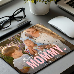 Tapis De Souris Cadeau de MAMAN souvenir photo personnalisé Mignon