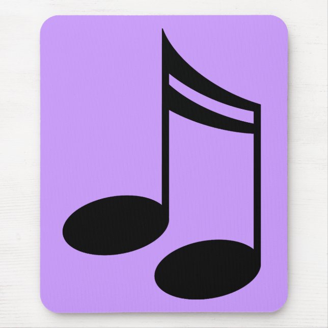 Tapis De Souris Cadeau de musique de notes musicales (Devant)