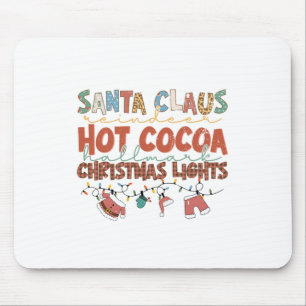 Tapis De Souris Cadeau de Noël Père Noël Claus