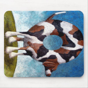 Tapis De Souris Cadeau De Peinture Bagel-Beagle