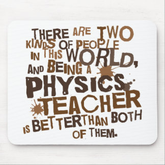 Tapis De Souris Cadeau de professeur de physique