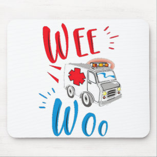 Tapis De Souris cadeau de remise de diplômes, ambulance, patient