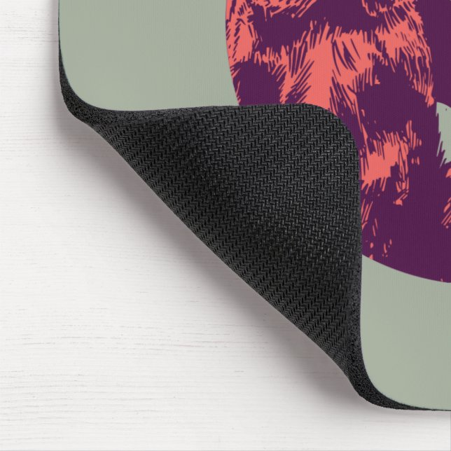Tapis De Souris Cadeau des commerçants de la journée Bull et Ours (Coin)