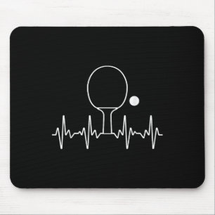 Tapis De Souris Cadeau drôle de ping pong pour hommes femmes Tenni