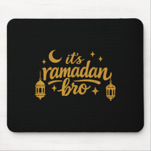 Tapis De Souris Cadeau drôle de Ramadan frère disant humour musulm