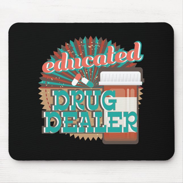 Tapis De Souris Cadeau drôle de technologie de pharmacie de (Devant)