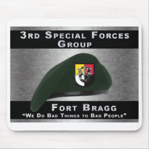 Tapis de souris cadeau du 3e groupe des forces spé