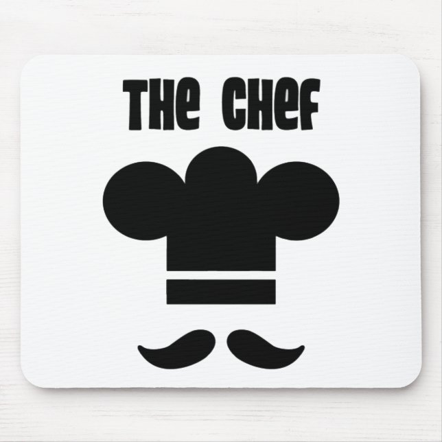Tapis De Souris Cadeaux Chef (Devant)