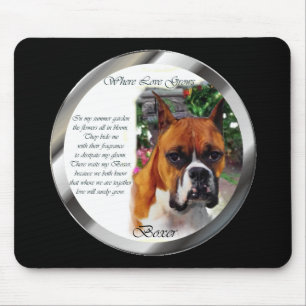 Tapis De Souris Cadeaux d'art de chien de boxer