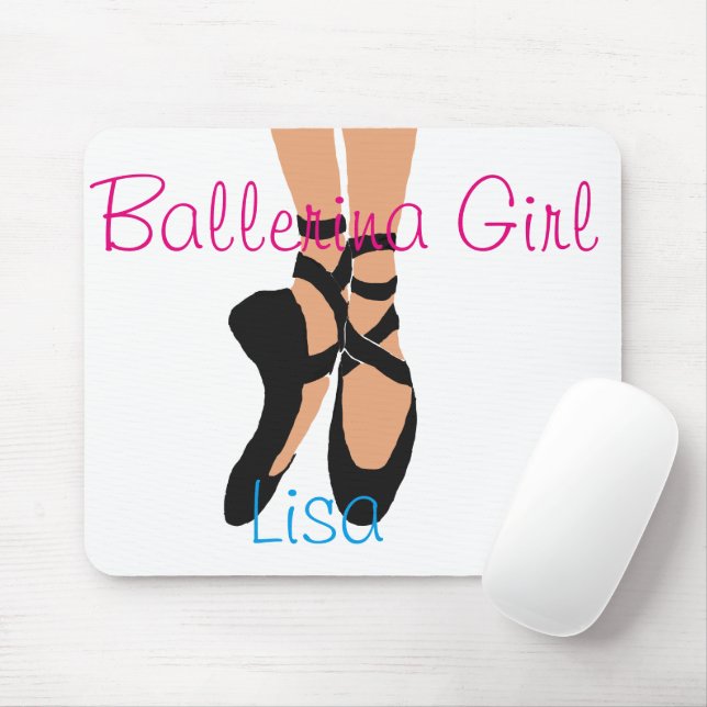 Tapis De Souris Cadeaux de Ballerina (Avec souris)