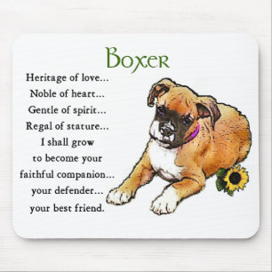 Tapis De Souris Cadeaux de chien de boîte