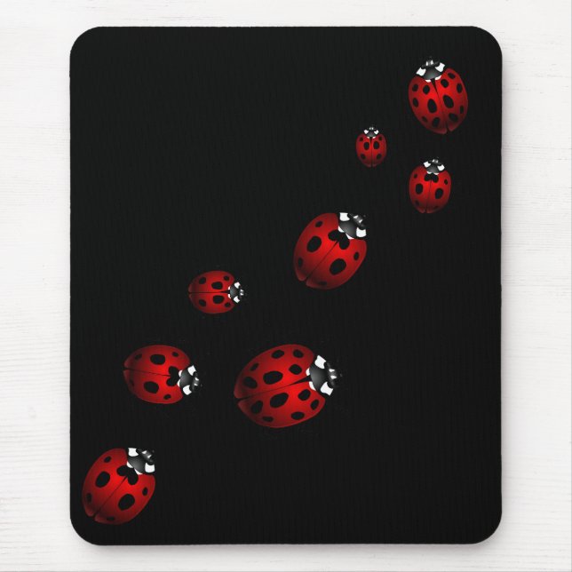 Tapis De Souris Cadeaux de coccinelle de souvenir d'insecte de (Devant)
