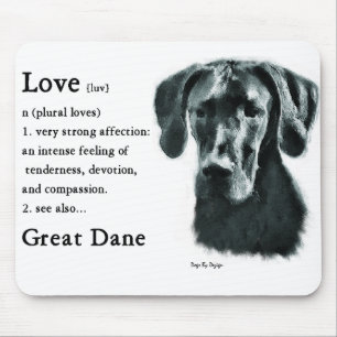 Tapis De Souris Cadeaux de great dane