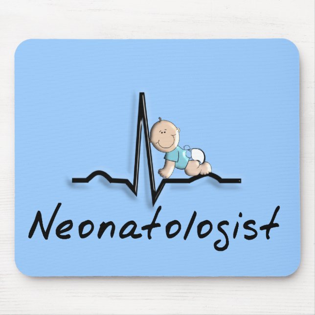 Tapis De Souris Cadeaux de médecin de néonatologiste (Devant)
