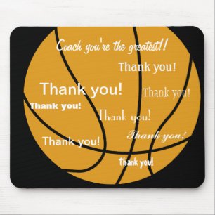 Tapis De Souris Cadeaux de Merci de basket-ball