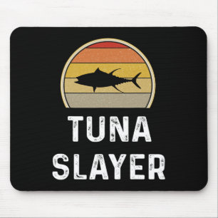 Tapis De Souris Cadeaux de pêche de tueur de thon pour hommes Drôl