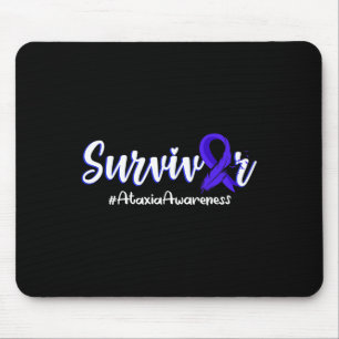 Tapis De Souris Cadeaux de soutien de sensibilisation à l'Ataxie a