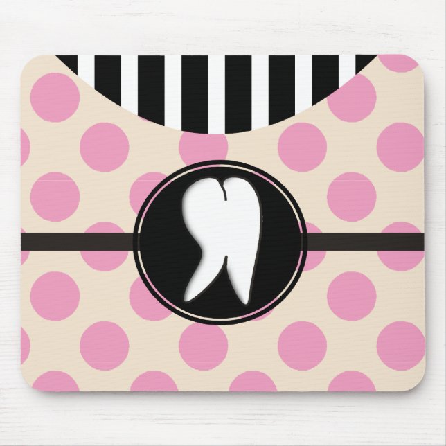 Tapis De Souris Cadeaux dentaires de conception de dent (Devant)