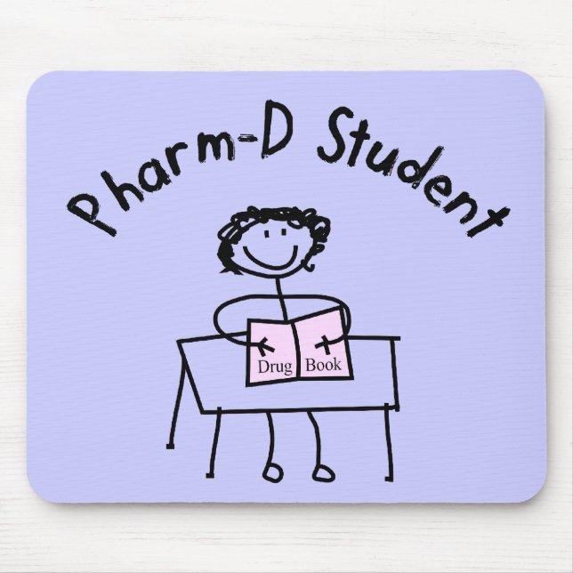 Tapis De Souris Cadeaux d'étudiant de pharmacie de PharmD (Devant)