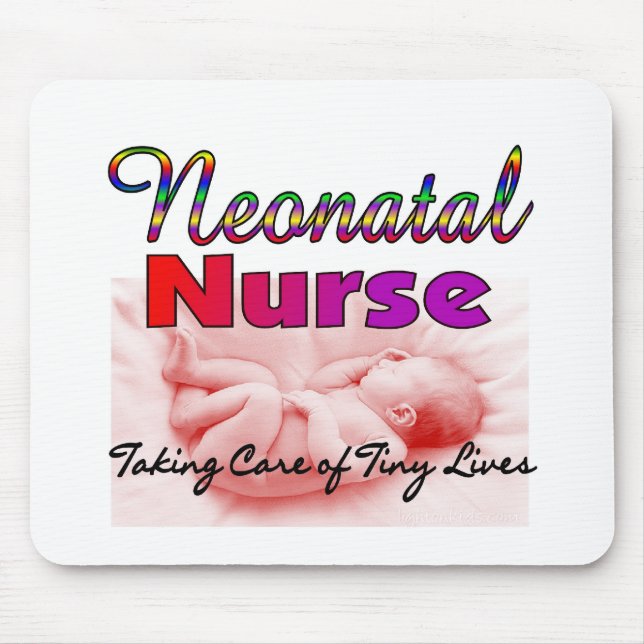 Tapis De Souris Cadeaux d'infirmière de Neonatal/NICU (Devant)