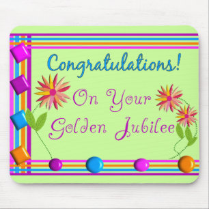 Tapis De Souris Cadeaux du jubilé d'or des soeurs