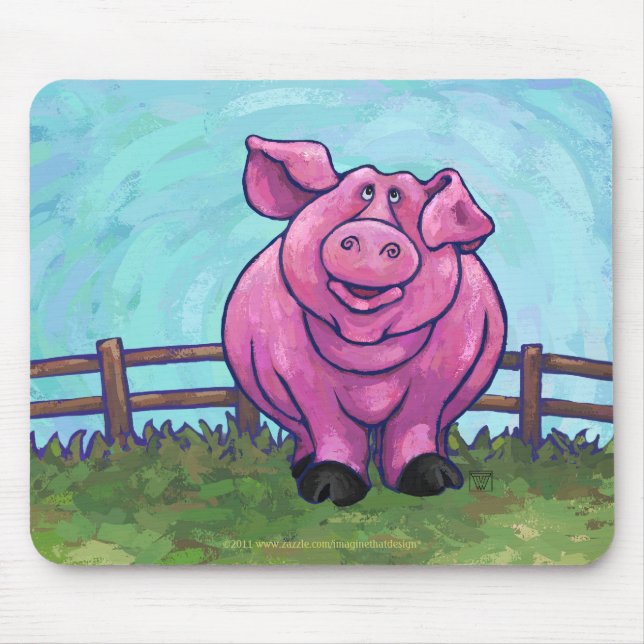 Tapis De Souris Cadeaux et accessoires de cochon (Devant)