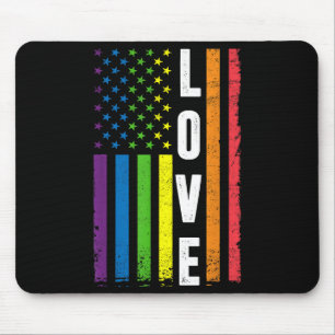 Tapis De Souris Cadeaux gay pride Hommes Femmes LGBT Arc-en-ciel D