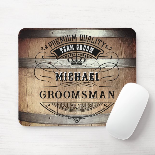 Tapis De Souris Cadeaux Groomsmen (Avec souris)