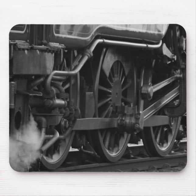 Tapis De Souris Cadeaux locomotifs de train de machine à vapeur (Devant)