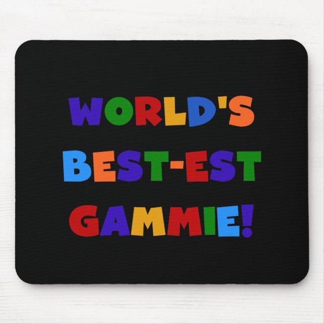 Tapis De Souris Cadeaux lumineux de couleurs du Meilleur-est (Devant)