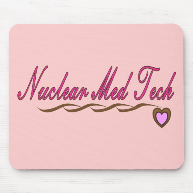 Tapis De Souris Cadeaux nucléaires de technologie de Med (Devant)