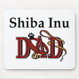 Tapis De Souris Cadeaux Shiba Inu Papa
