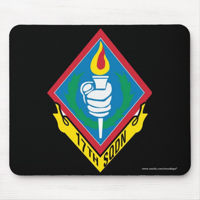 Tapis De Souris Cadet Squadon d'USAFA 17" Stalag 17" tapis de (Devant)