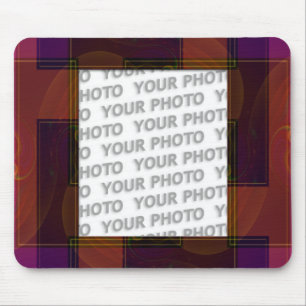 Tapis De Souris Cadre abstrait ARTs 3 + votre photo