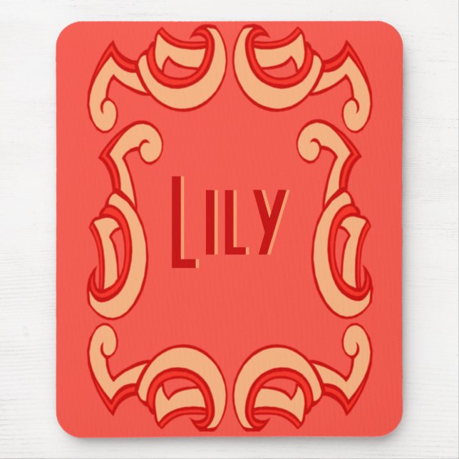 Tapis De Souris Cadre déco (Devant)