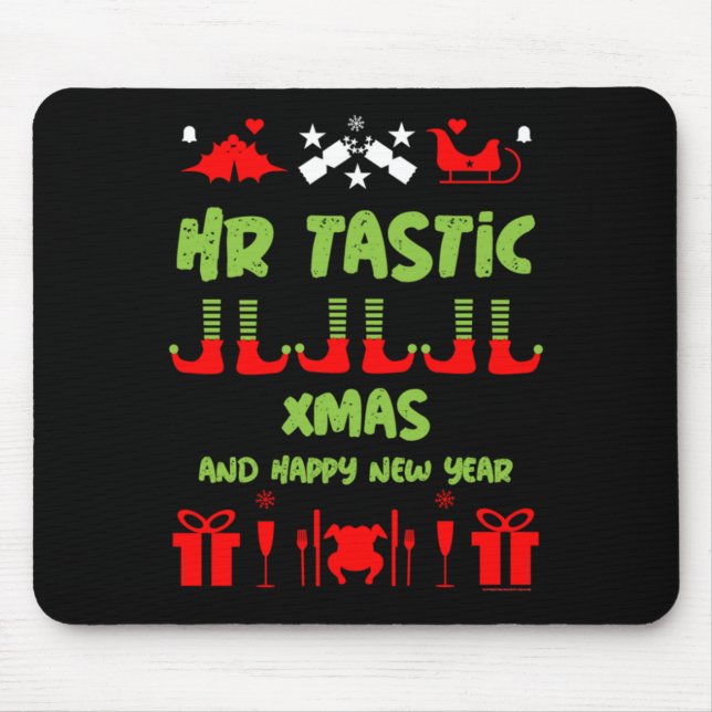 Tapis De Souris Café cadeau de Noël HR (Devant)
