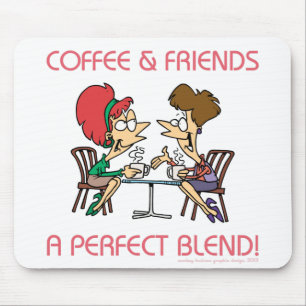 TAPIS DE SOURIS CAFÉ ET AMIS.