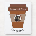 Café et chats personnalisables - La vie est douce