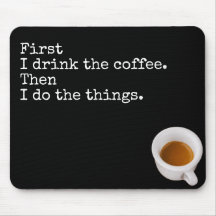 café express dans une tasse - mousepad