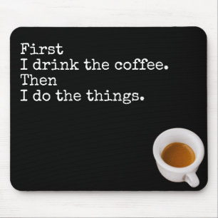Tapis De Souris café express dans une tasse - mousepad