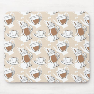 Tapis De Souris Café, motif doux
