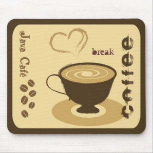 Tapis De Souris Café Mousepad
