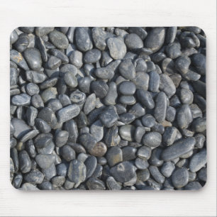 Tapis De Souris Cailloux noirs lisses