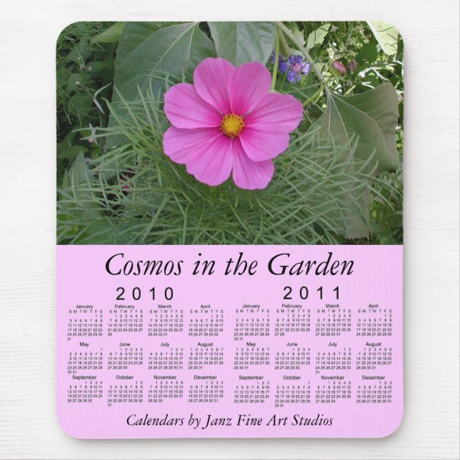 Tapis De Souris Calendrier 2010-2011 (Devant)